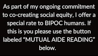 part of my ongoing commitment to creating social equity is to create a special rate to human beings